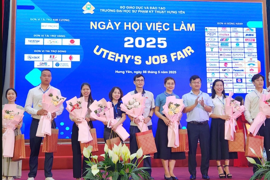 TKV Hà Nội Tham Gia Ngày Hội Việc Làm Trường Đại học Sư phạm Kỹ thuật Hưng Yên