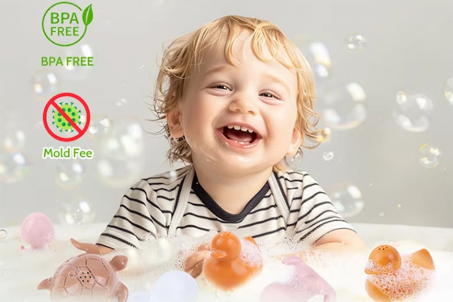 Đồ chơi đi biển cho bé, đồ chơi sinh vật biển silicone