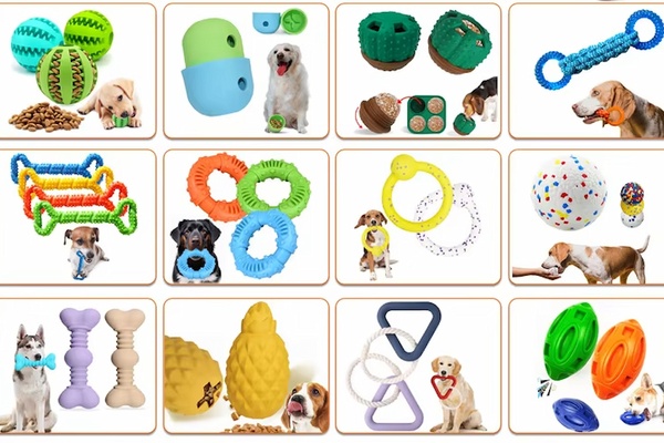 Đồ chơi gặm cho chó mèo gặm nướu bằng silicon
