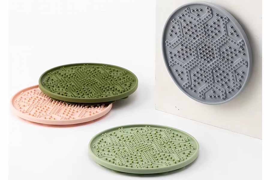 Khay đồ ăn cho mèo chó thú cưng bằng silicone gia công